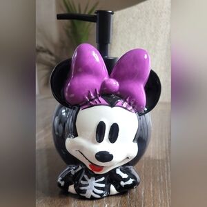 Disney Minnie Mouse Skeleton soap pump